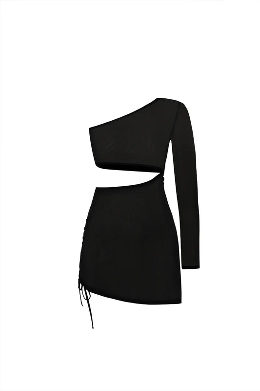Black Waya Short Dress