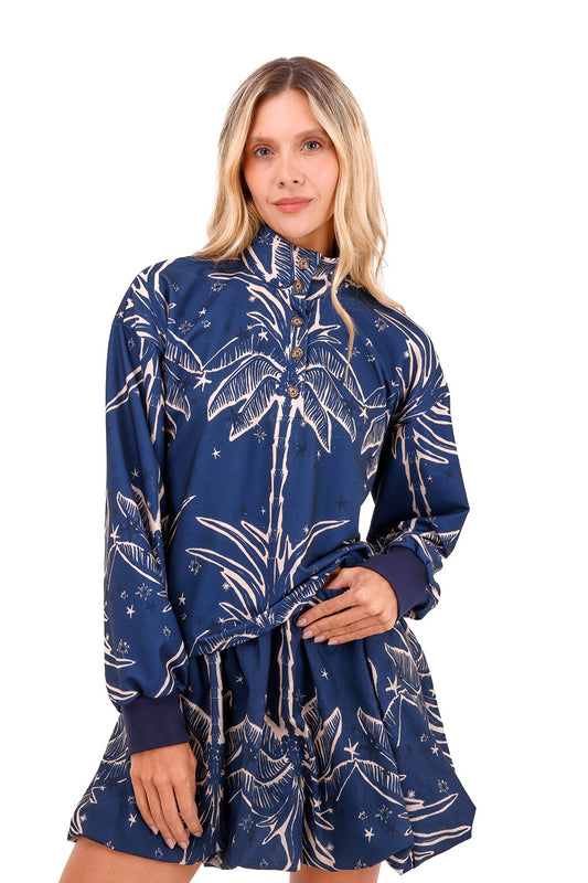 Sweatshirt Eden Palms Blue