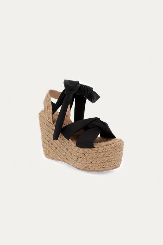 Black Suki Platforms Espadrille for woman