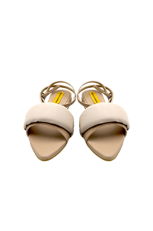 Ivory Camille Flat Sandal