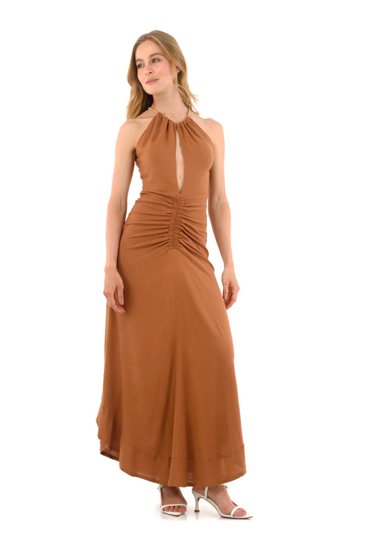 Toupe Aurelia Long Dress
