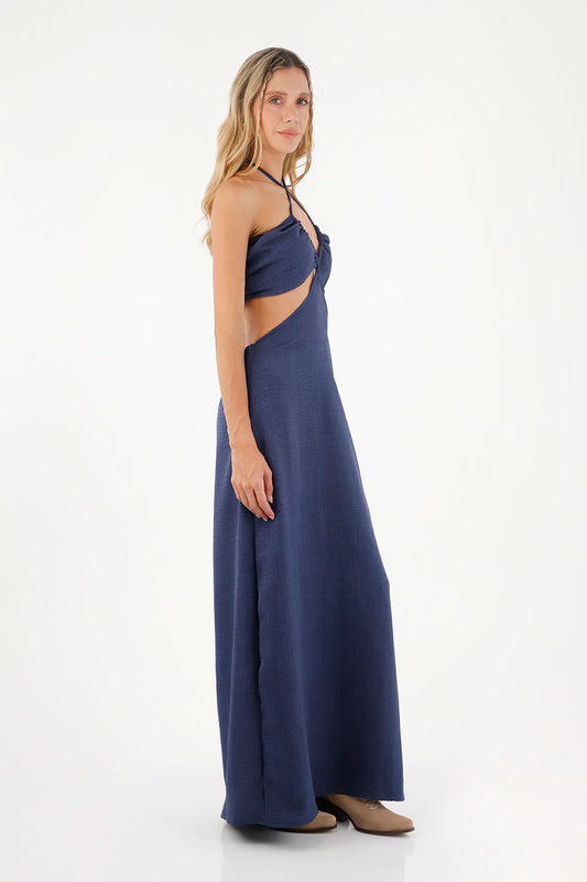 Dark Blue Joan Long Dress