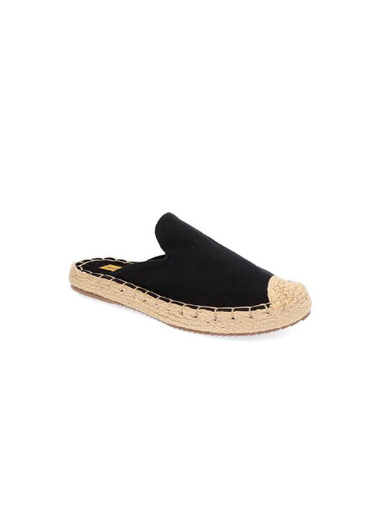 Black Cleo Espadrille Clog for Woman