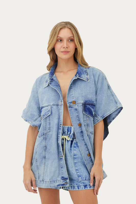 Blue Bri Jacket for woman