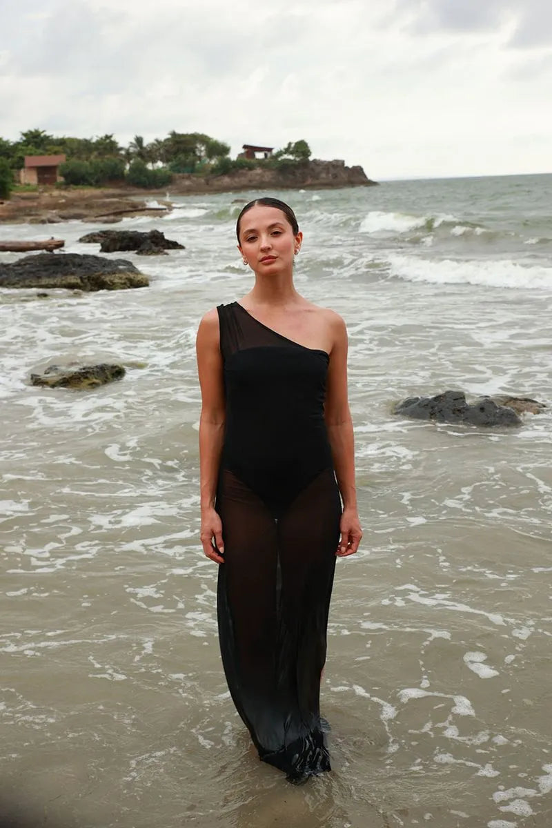 Black Ceremonials Long Dress