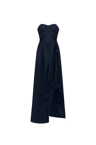Dark Blue Mara Long Dress