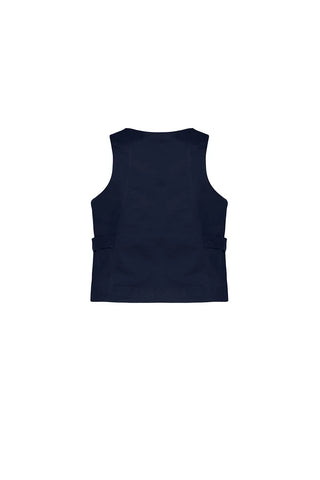 Dark Blue Asha Top