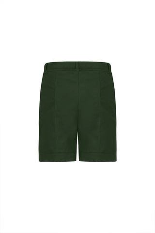 Dark Green Asha Shorts