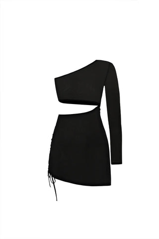 Black Waya Short Dress