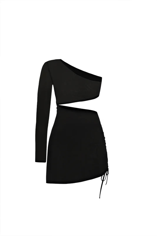 Black Waya Short Dress