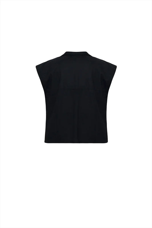 Black Aru Blouse