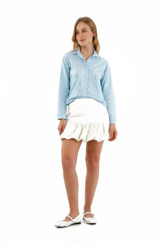 Light Blue Sole Blouse