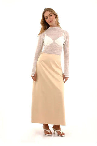 Yellow Starlight Long Skirt