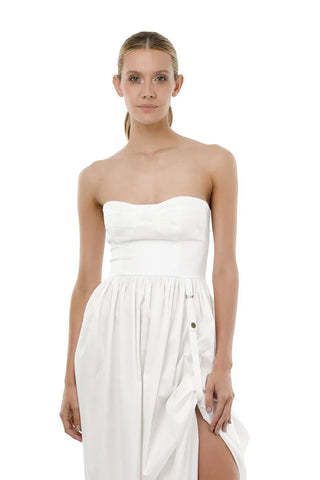 White Mara Long Dress