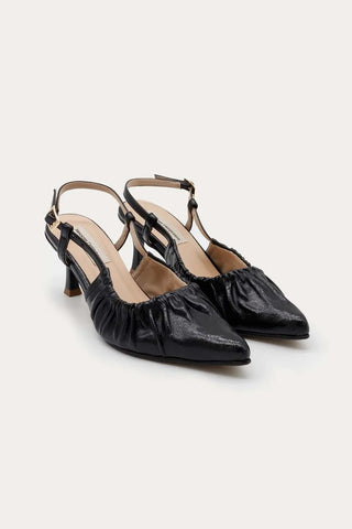 Black Florencia Heel