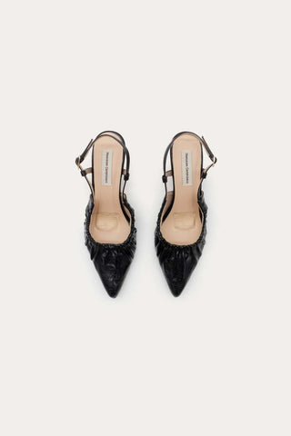 Black Florencia Heel