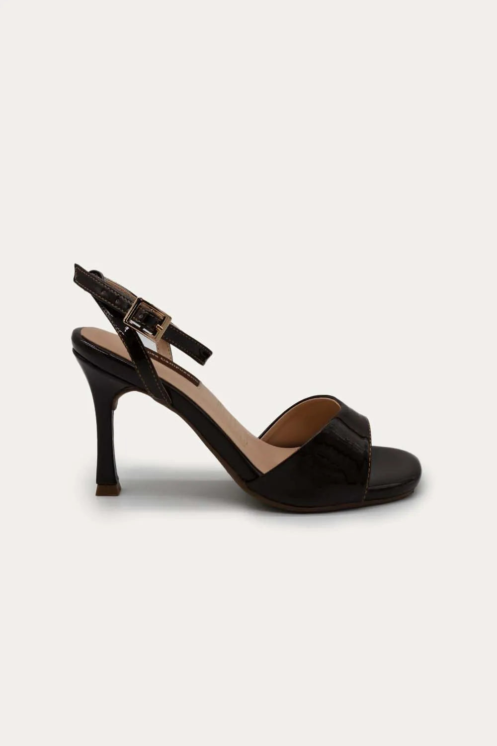 Brown Hanna Heels Sandals