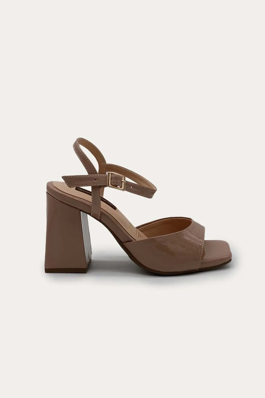 Nude Marie Heels Sandals