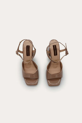 Nude Marie Heels Sandals