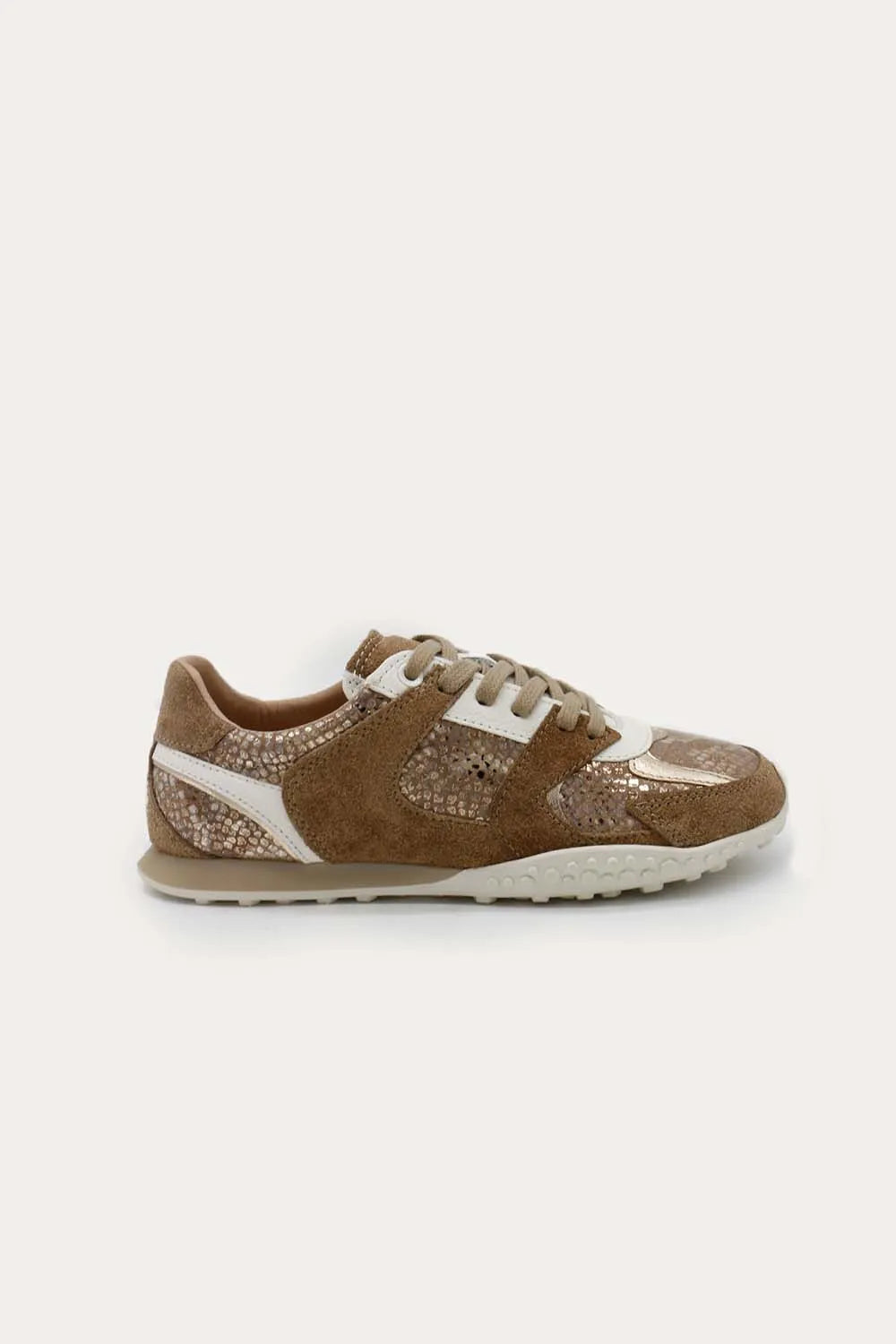 Beige Dahlia Sneakers