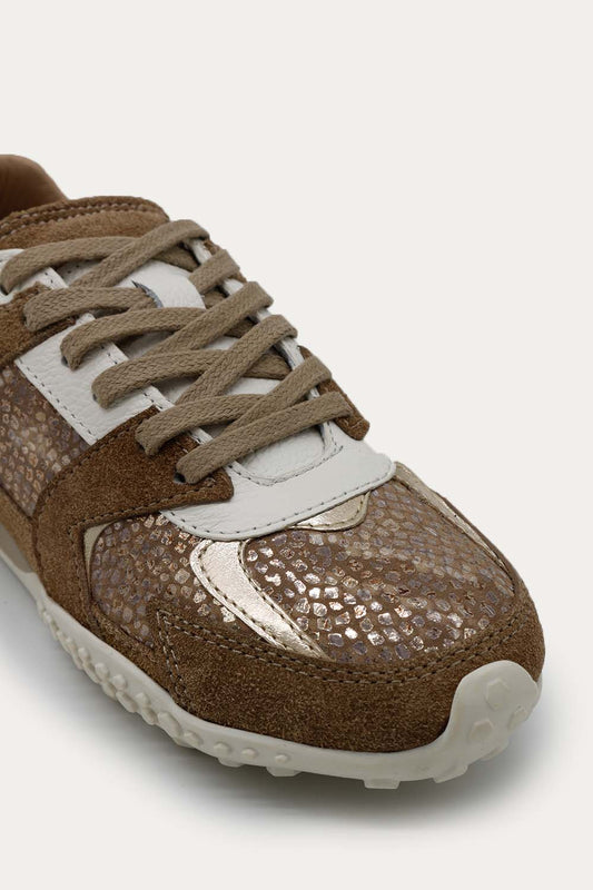 Beige Dahlia Sneakers