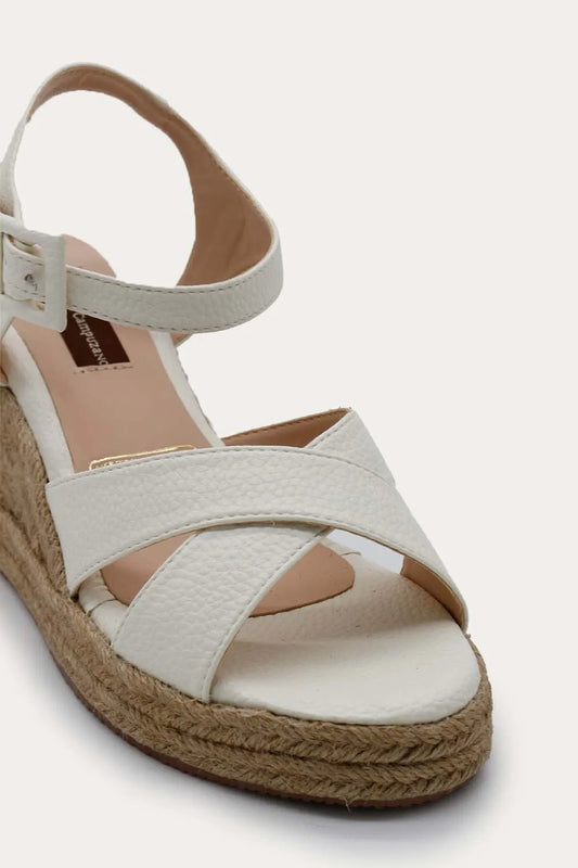Ivory Celine Platforms Espadrille