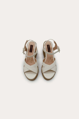 Ivory Celine Platforms Espadrille