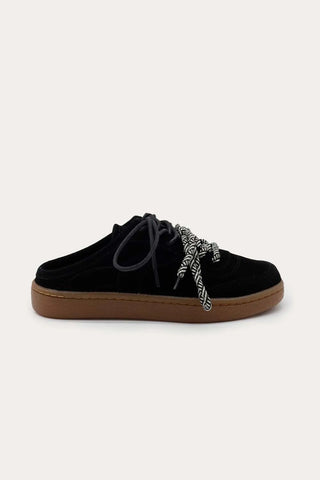 Black Luna Mules