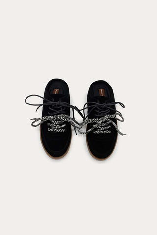 Black Luna Mules