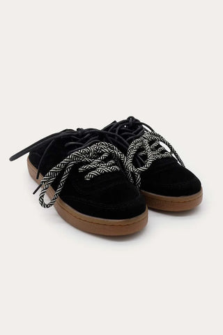 Black Luna Mules