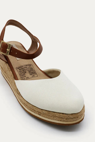 Beige Elisa Platforms Espadrille