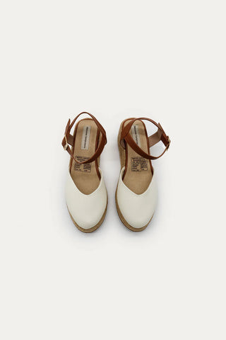 Beige Elisa Platforms Espadrille