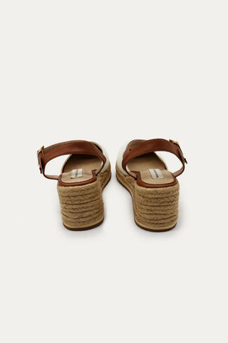 Beige Elisa Platforms Espadrille