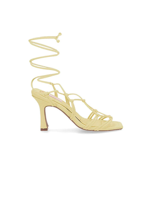 Yellow Olivina Heel Sandal for woman
