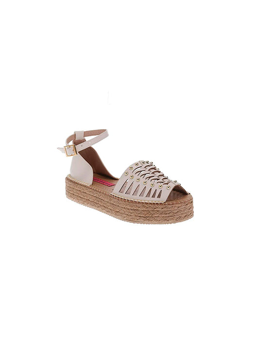 Ivory Kasai Jute Sandal for woman