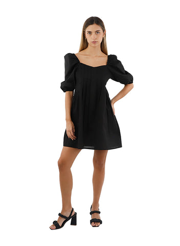 Black Sunrise Short dress for woman