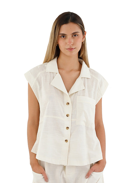 Ivory Ambar Shirt for woman
