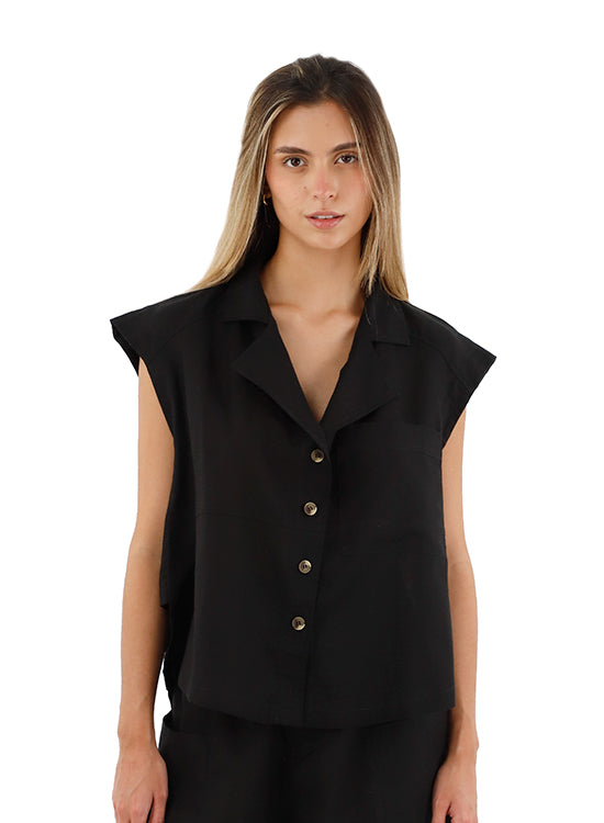 Black Ambar Shirt for woman