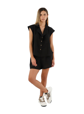 Black Ambar Shirt for woman