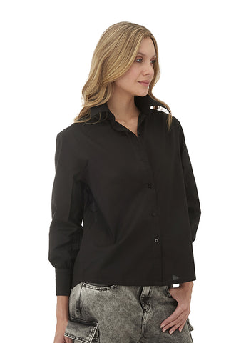 Black Clem Shirt for woman