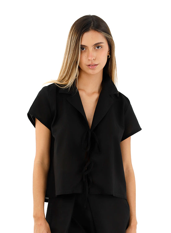 Black Alma Blouse for woman