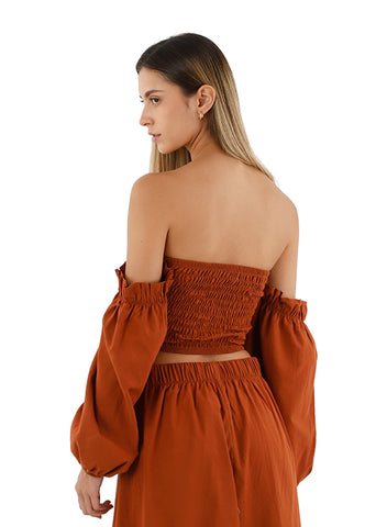 terracotta Kai Top for woman