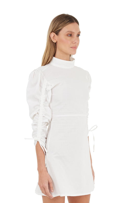 Ivory Talia Short Dress for woman