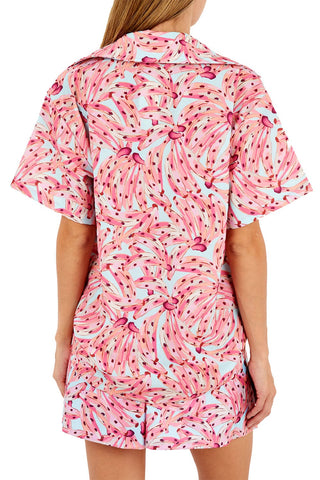 Print Pink Alexa Shirt for woman