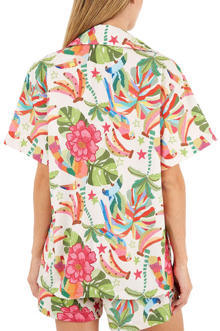 Print Ivory Alexa Shirt for woman