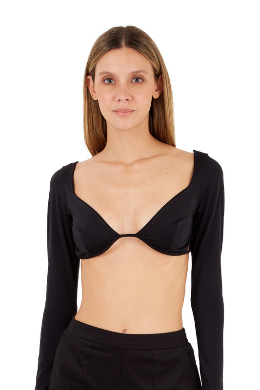 Black Renata Top for woman