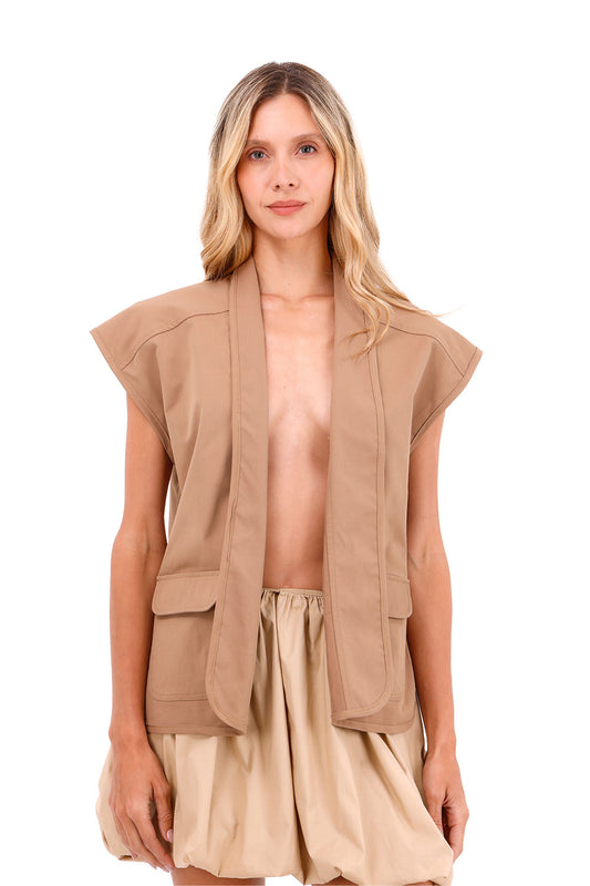 Vest Journey Taupe