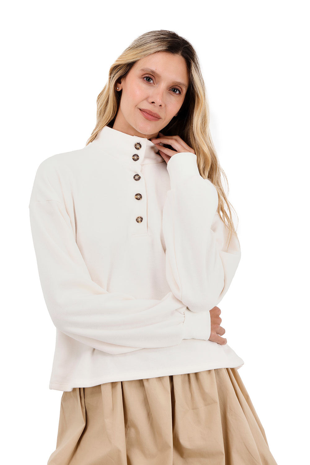 Sweatshirt Eden Ivory