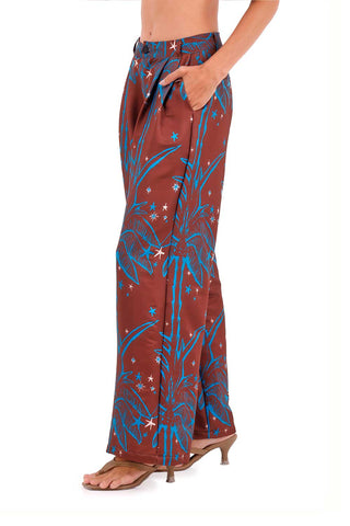 Pants Good Sea Palms Terracotta
