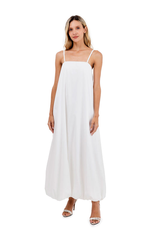 Dress Long Marine Ivory